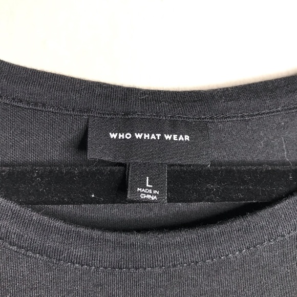 Who What Wear Ruffled Back Tank Blouse Large - Picture 3 of 5